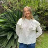 Blusa lunares hilo