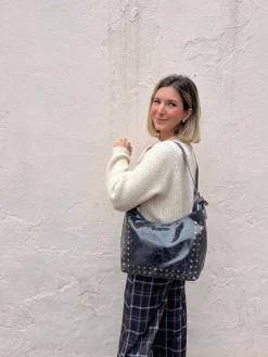 Bolso tachuelas double