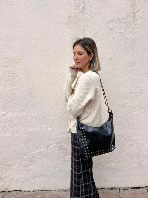 Bolso tachuelas double