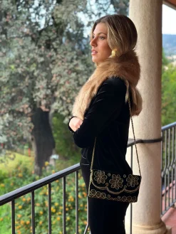 Bolso terciopelo Luun