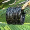 Brazalete Cristales negros