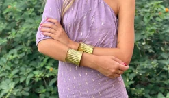 Brazalete dorado Mate