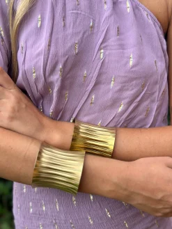 Brazalete dorado Mate