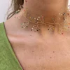 Chocker Ramas multicolor