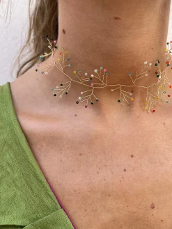 Chocker Ramas multicolor