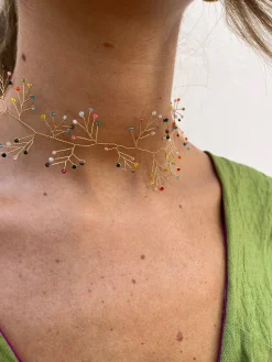 Chocker Ramas multicolor