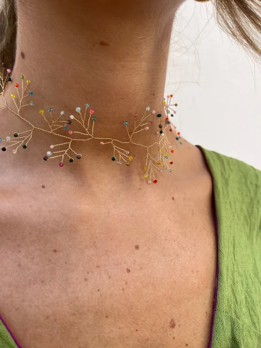 Chocker Ramas multicolor