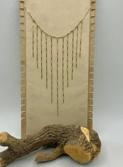 Colgante cascada larga