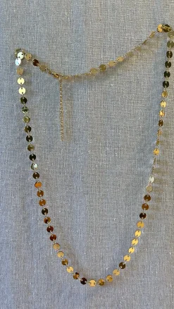 Colgante chapitas enlazadas