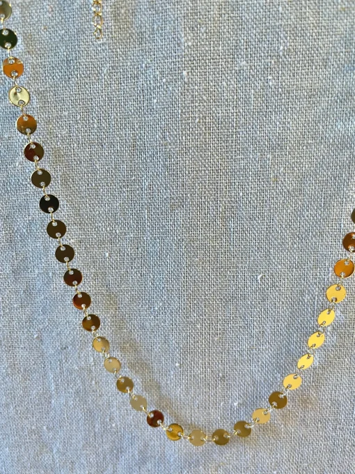 Colgante chapitas enlazadas