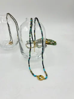 Collar bolitas teckel