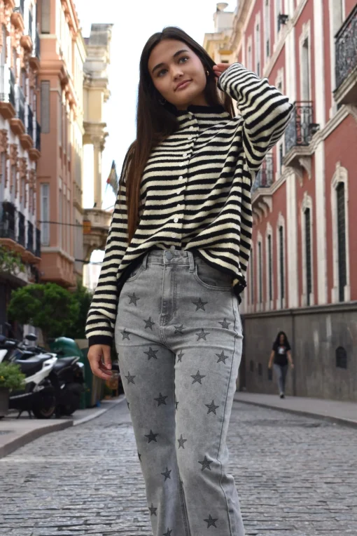 Jeans estrellas brillo