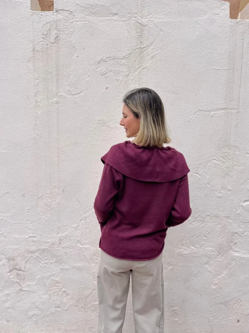 Jersey cuello bobo Bourdeos