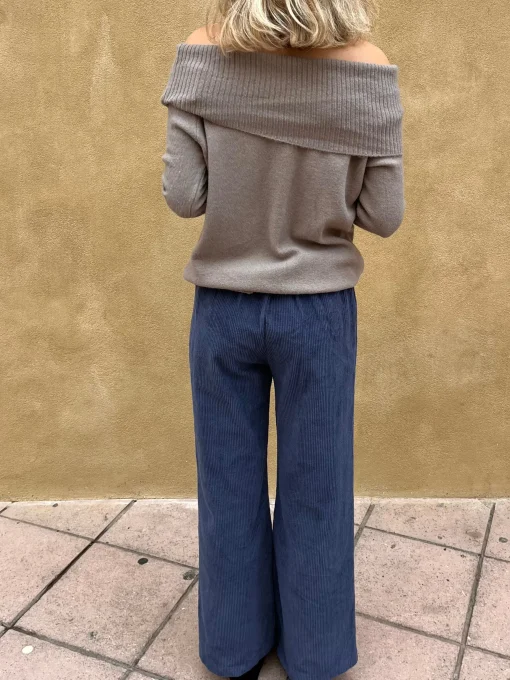 Pantalón de pana bolsillos