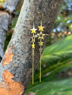 Pendientes estrellas mixtas
