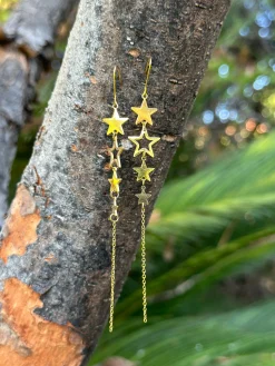 Pendientes estrellas mixtas