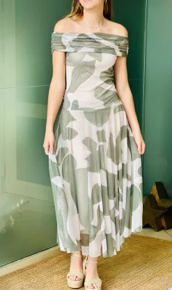 Vestido Tul Greeen